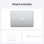 Фото Apple Macbook Pro 13” Silver Late 2020 (Z11D000G0) (Apple M1/256Gb SSD/16Gb/8 core GPU)
