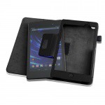 Фото  FINTIE Slim Fit Folio Stand Leather Case Cover Nexus 7 2nd Gen Black