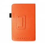 Фото  Fintie Slim Fit Folio Stand Leather Case Cover for Google Nexus 7 Orange