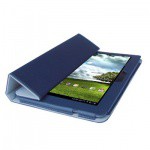 Фото  ISHOPPINGDEALS Leather Folio Cover Case for Asus TF201 Blue