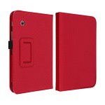 Фото -  EFORCITY Leather Case with Stand for Samsung Galaxy Tab 2 7.0 Red