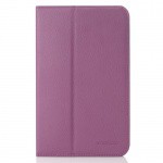 Фото -  MOKO Slim Folding Cover Case for Samsung Galaxy 3 7.0 Purple