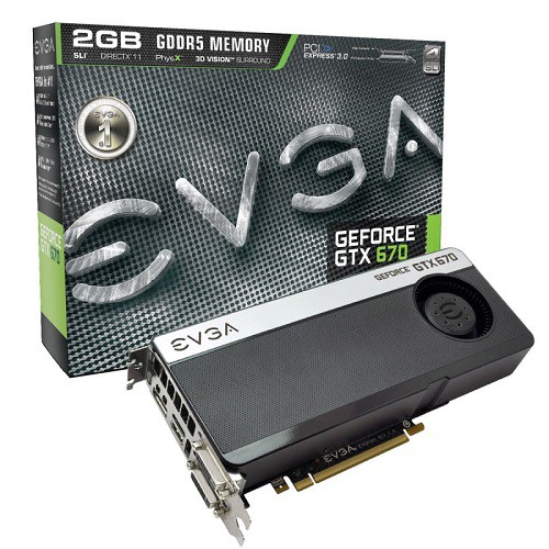EVGA GeForce GTX670 04G-P4-3671-KR (ГАРАНТИЯ 2 ГОДА) Купить - EVGA GeForce GTX670 04G-P4-3671-KR (ГАРАНТИЯ 2 ГОДА)